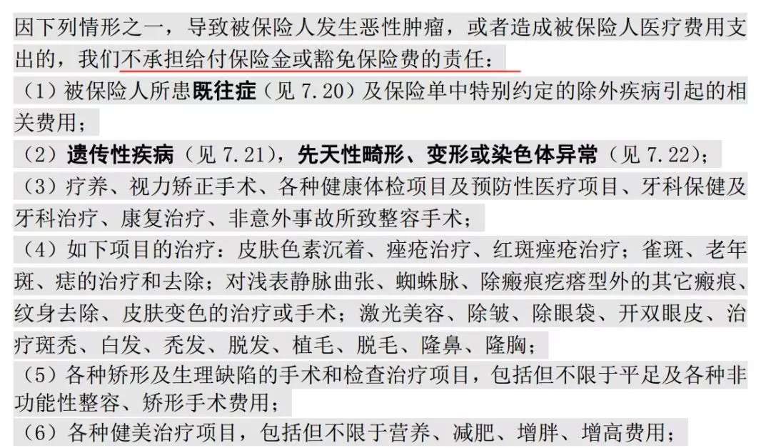 保險理賠 | 哪些情況醫(yī)療險不賠？