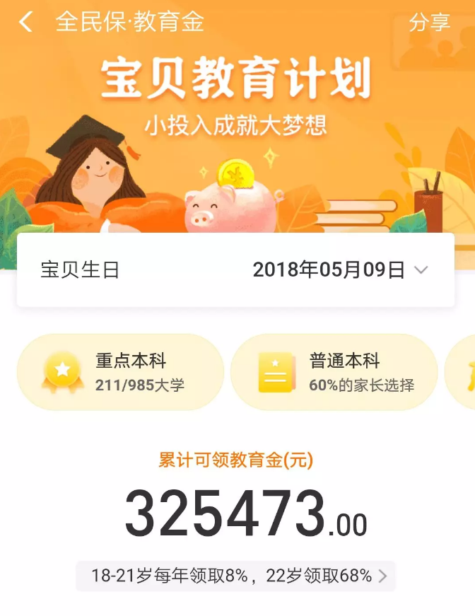支付寶全民保教育金靠譜嗎？坑不坑看完才知道